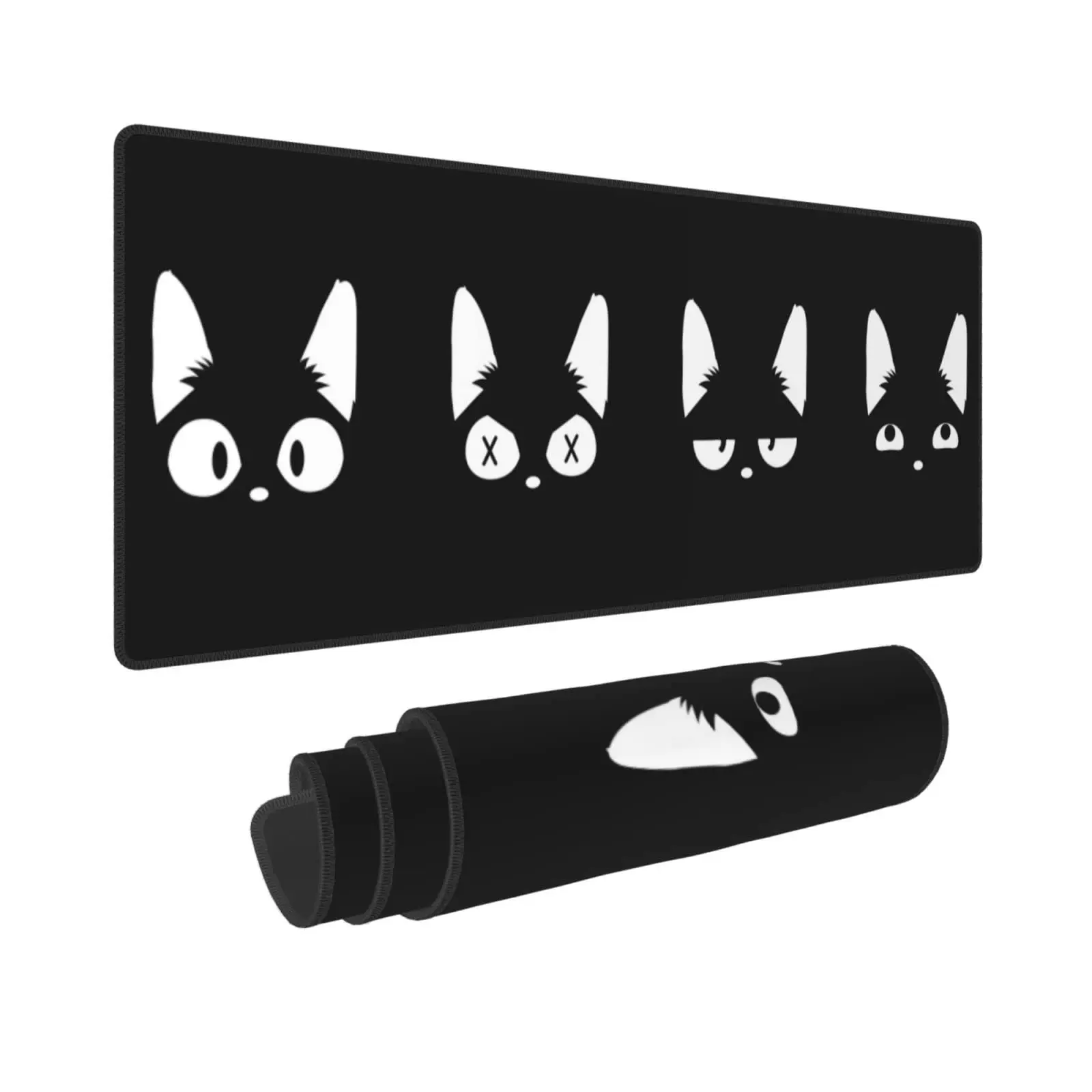 Large Black Cat Mouse Pad Extended Anime Gaming Mice Pad Keyboard Desk Mat with Non-Slip Rubber Base for Office Laptop Computer
Large Black Cat Mouse Pad Extended Anime Gaming Mice Pad Keyboard Desk Mat with Non-Slip Rubber Base for Office Laptop Computer