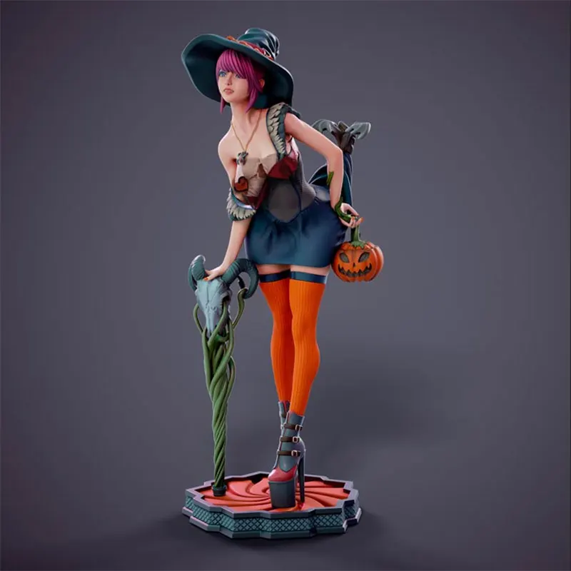 1/24 75mm 1/18 100mm Resin Model Kits Halloween Witch Figurine Unpainted No Color RW-1438
1/24 75mm 1/18 100mm Resin Model Kits Halloween Witch Figurine Unpainted No Color RW-1438