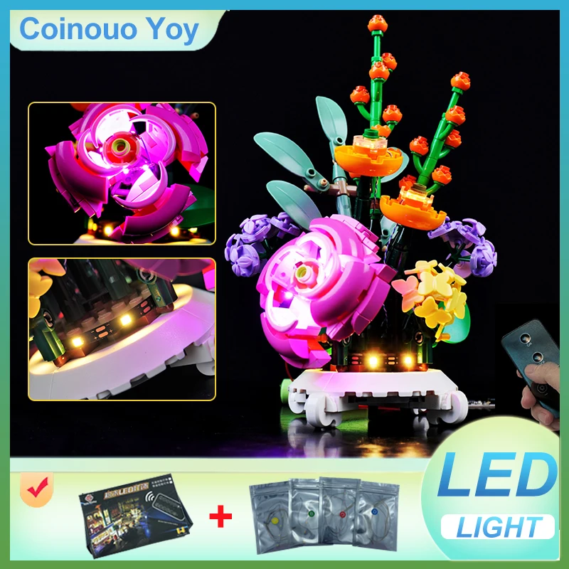 Комплект светодиодных фонарей «сделай сам» для LEGO 40762, смешанный цветочный горшок (только светодиодный светильник, без модели блоков)
Комплект светодиодных фонарей «сделай сам» для LEGO 40762, смешанный цветочный горшок (только светодиодный светильник, без модели блоков)