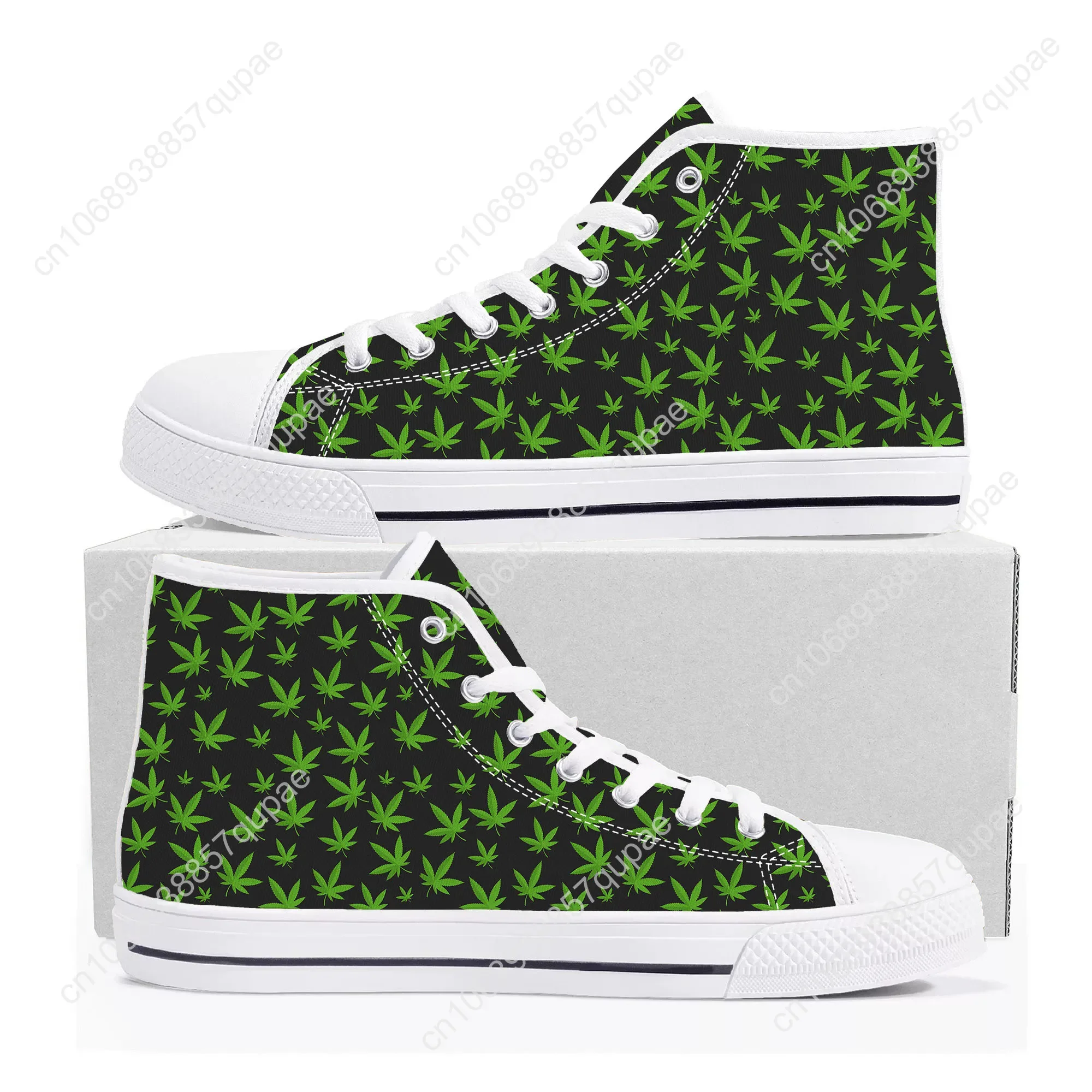 Leaf Weed Rasta Marijuana Red Yellow Green Art High Top High Quality Sneakers Canvas Sneaker Casual Couple Shoes Custom Shoe
Leaf Weed Rasta Marijuana Red Yellow Green Art High Top High Quality Sneakers Canvas Sneaker Casual Couple Shoes Custom Shoe