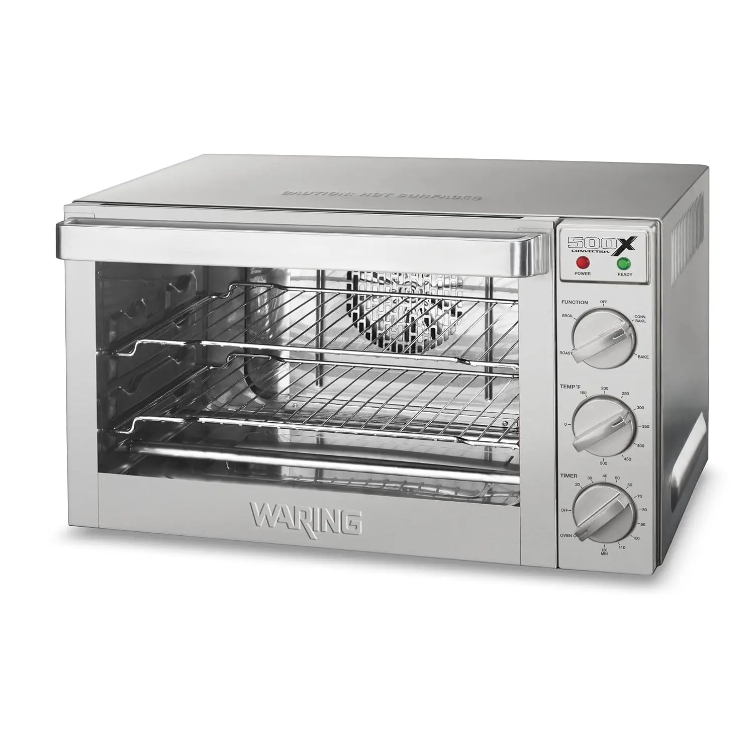 Waring Commercial WCO500X Half Size Pan Convection Oven, 120V, 5-15 Phase Plug, Steel
Waring Commercial WCO500X Half Size Pan Convection Oven, 120V, 5-15 Phase Plug, Steel