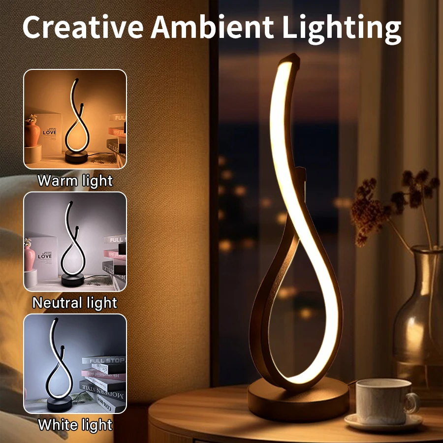 LED Decorative Table Lamp, Tri-color Lamp, USB Plug-in Model, Creative Night Lamp for Bedroom, Coffee Shop, Desktop Decorations
LED Decorative Table Lamp, Tri-color Lamp, USB Plug-in Model, Creative Night Lamp for Bedroom, Coffee Shop, Desktop Decorations