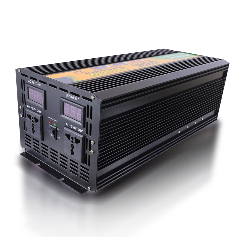 Manufacturer Full Power Solar Power Inverter DC/AC Car Power Converter 12V 230V
Manufacturer Full Power Solar Power Inverter DC/AC Car Power Converter 12V 230V