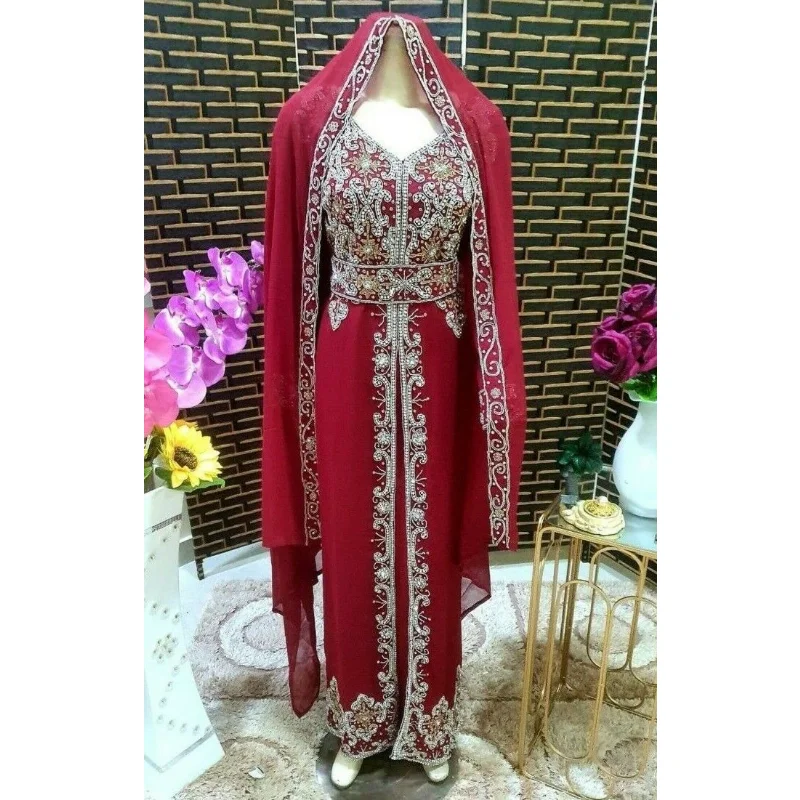 Maroon Red New Royal Burgundy Modern Elegant Dubai Moroccan Long Shirt Arab Party Clothing
Maroon Red New Royal Burgundy Modern Elegant Dubai Moroccan Long Shirt Arab Party Clothing