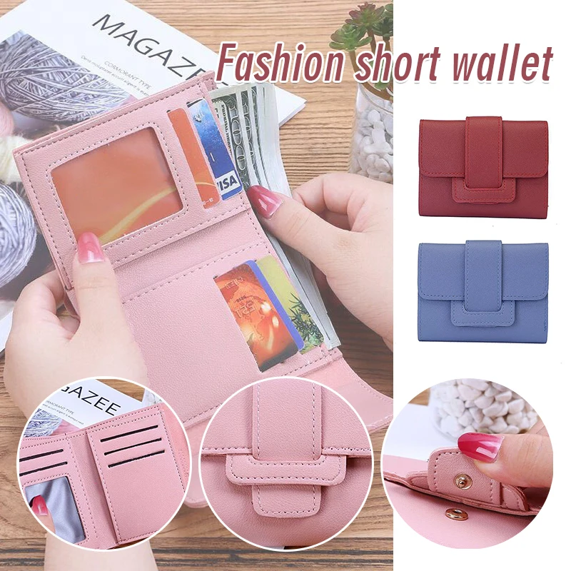 New Womens Short Wallet Small Coin Purse Ladies Folding Fashion Cute Small Portable Mini Card Holder Design for Daily Use
New Womens Short Wallet Small Coin Purse Ladies Folding Fashion Cute Small Portable Mini Card Holder Design for Daily Use