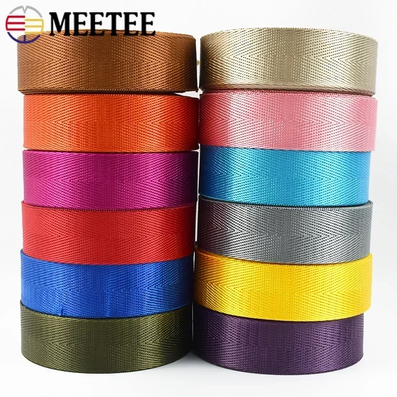 4M 20/25/32/38/50mm Nylon Webbing Strap Bag Garment Ribbon Lace Tape Bag Strap Pet Collar Ribbons Band DIY Sewing Accessories
4M 20/25/32/38/50mm Nylon Webbing Strap Bag Garment Ribbon Lace Tape Bag Strap Pet Collar Ribbons Band DIY Sewing Accessories