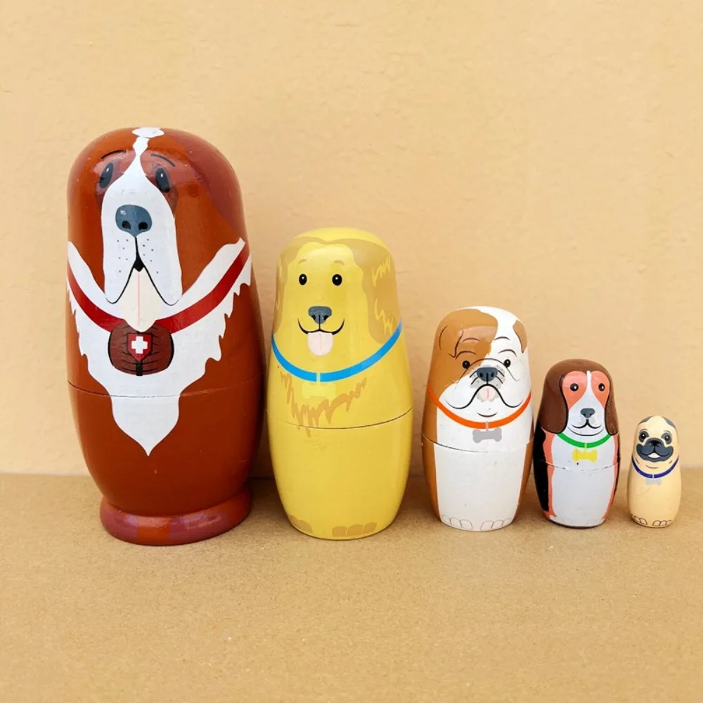 Игрушки с ручной росписью, деревянные русские матрешки, коллекция фигурок, матрешка с животными, мультяшная ремесло, штабелируемые куклы ручной работы
Игрушки с ручной росписью, деревянные русские матрешки, коллекция фигурок, матрешка с животными, мультяшная ремесло, штабелируемые куклы ручной работы