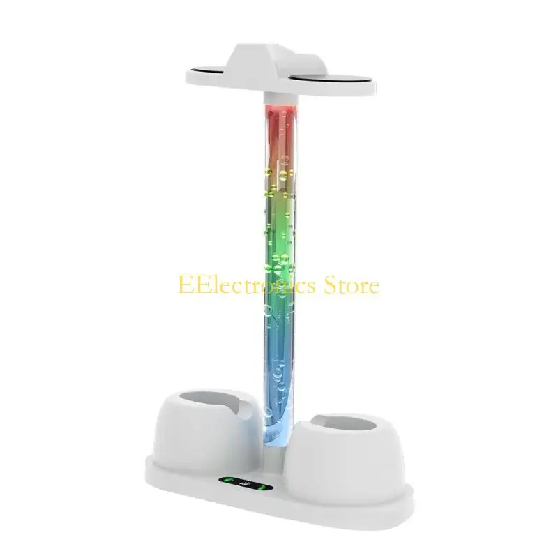 B03C Headset Charging Station with LED Light Controller Stand for MetaQuest 3
B03C Headset Charging Station with LED Light Controller Stand for MetaQuest 3