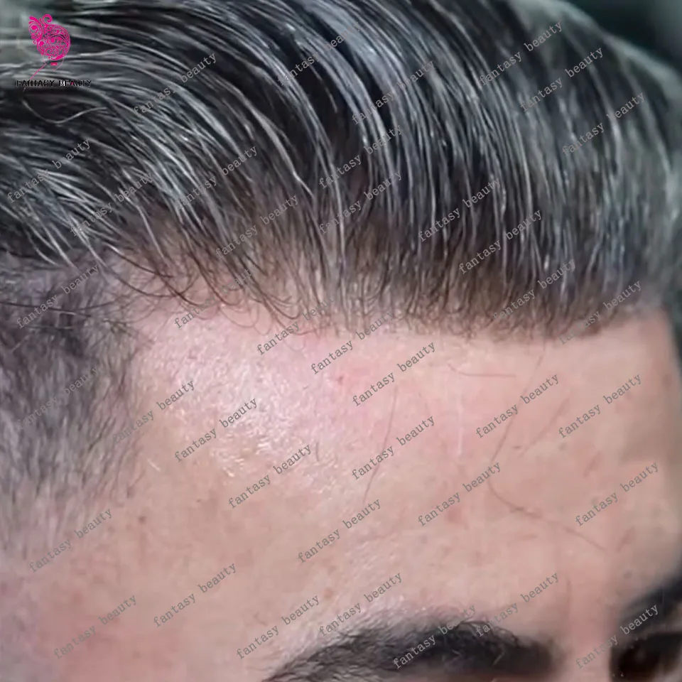 Natural Hairline Dark Brown Mens Toupee Super Durable Thin Skin Full PU 1B20 1B80 Grey Black Human Hair Wig Microskin Prosthesi
Natural Hairline Dark Brown Mens Toupee Super Durable Thin Skin Full PU 1B20 1B80 Grey Black Human Hair Wig Microskin Prosthesi