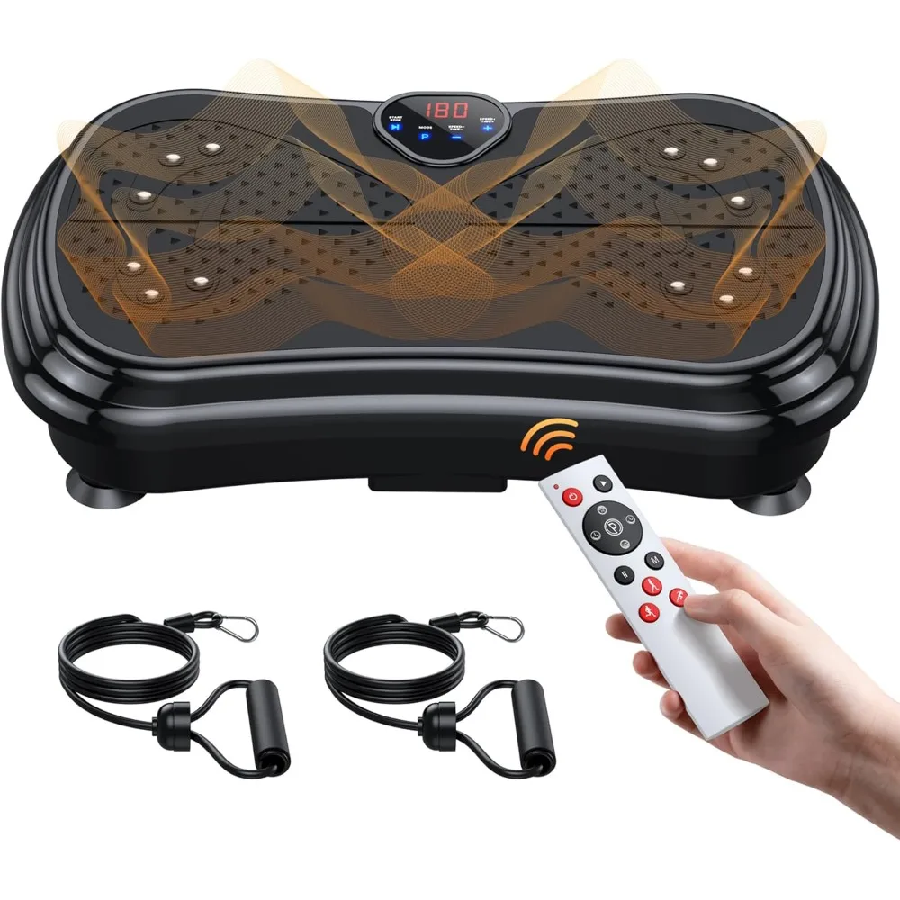 Vibration Plate Exercise Machine Weight Loss, Full Body Vibration Plate for Lymphatic Drainage,Adjustable Speeds Vibrating Plate
Vibration Plate Exercise Machine Weight Loss, Full Body Vibration Plate for Lymphatic Drainage,Adjustable Speeds Vibrating Plate