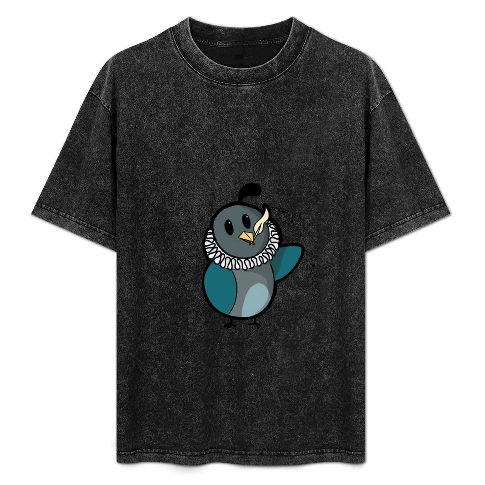 Shakesquail T-Shirt Classic Basic Casual T-Shirt
Shakesquail T-Shirt Classic Basic Casual T-Shirt