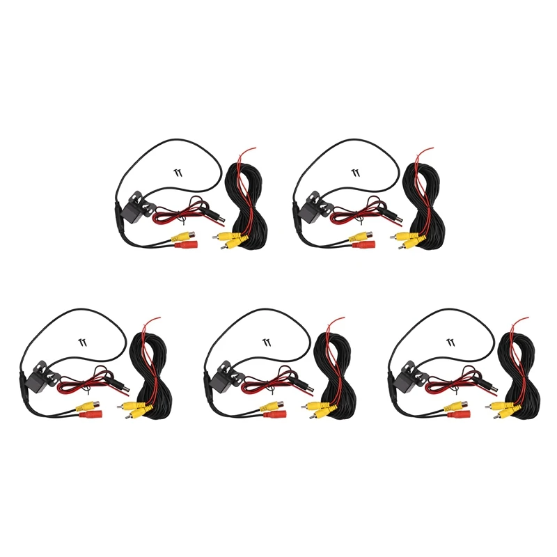 5X Car Rear View Camera Universal Backup Parking Camera 8 LED Night Visible Waterproof 170 Wide Angle HD Color Image
5X Car Rear View Camera Universal Backup Parking Camera 8 LED Night Visible Waterproof 170 Wide Angle HD Color Image