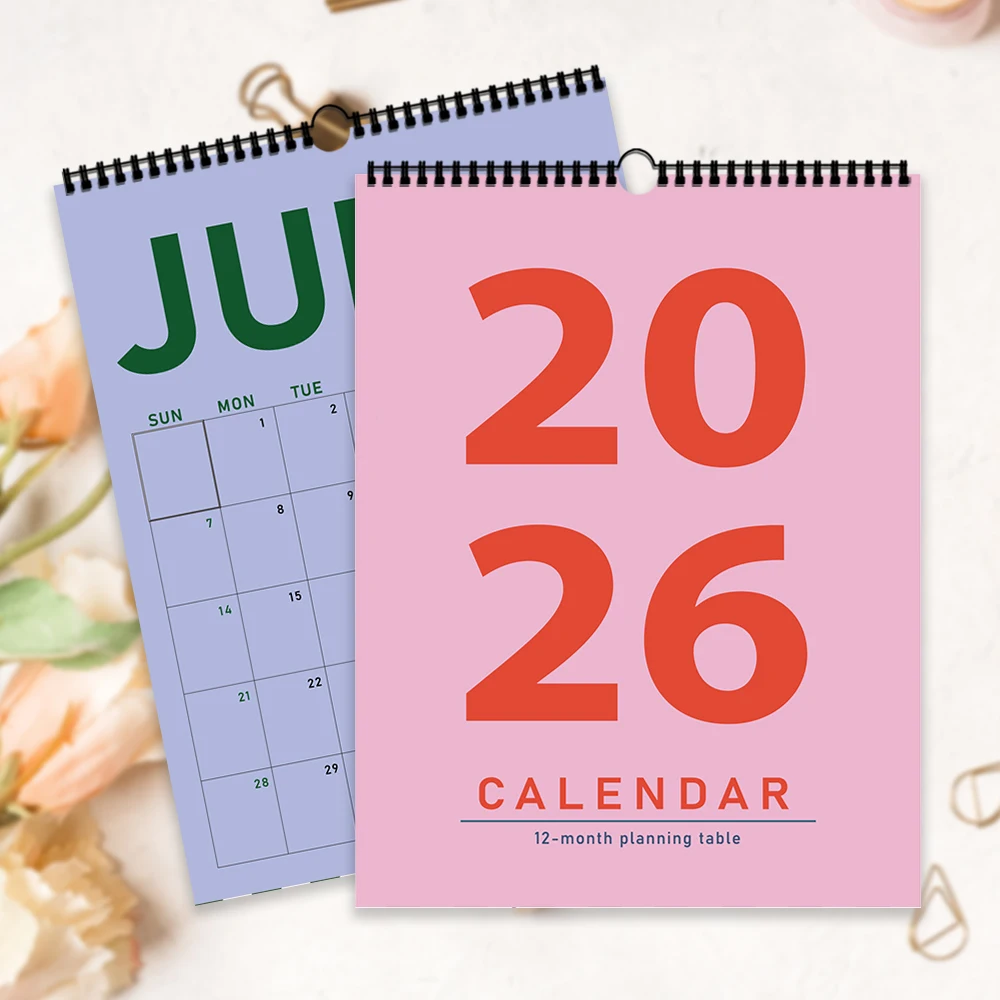 1 шт. настенный календарь на 2026 год, абстрактный геометрический дизайн, цвет Morandi, планировщик 12 месяцев, идеальный подарок на день рождения, Рождество и Новый год
1 шт. настенный календарь на 2026 год, абстрактный геометрический дизайн, цвет Morandi, планировщик 12 месяцев, идеальный подарок на день рождения, Рождество и Новый год