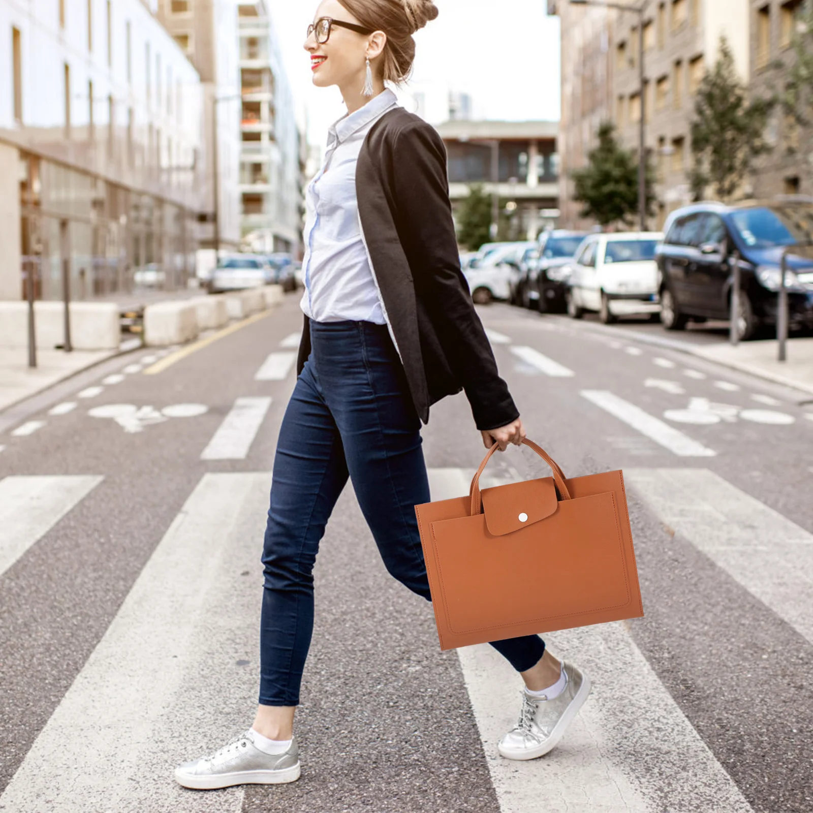 Laptop Bag PU Slim Lightweight Computer Bag Suitable for Travel Business Trip 13 Inch Laptop Sleeve Portable Protective
Laptop Bag PU Slim Lightweight Computer Bag Suitable for Travel Business Trip 13 Inch Laptop Sleeve Portable Protective