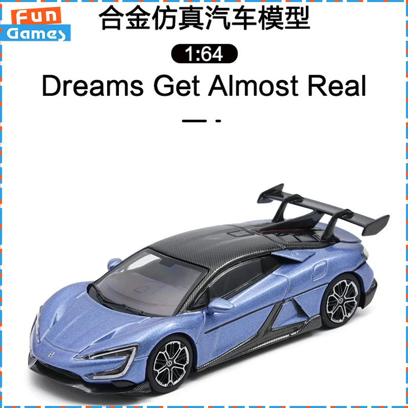 Genuine Almost Real 1/64 Scale Yangwang U9 Alloy Model Argyle Purple Arbox Supercar Ornament Collection Gift For Car Enthusiasts
Genuine Almost Real 1/64 Scale Yangwang U9 Alloy Model Argyle Purple Arbox Supercar Ornament Collection Gift For Car Enthusiasts