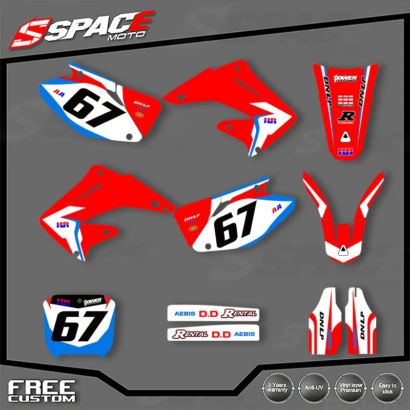 Специальная мотоциклетная графическая фоновая наклейка SPACE для HONDA CR125 250 2002 2003 CR125 250 2004 2005-2012, наклейки, наборы наклеек 11
Специальная мотоциклетная графическая фоновая наклейка SPACE для HONDA CR125 250 2002 2003 CR125 250 2004 2005-2012, наклейки, наборы наклеек 11