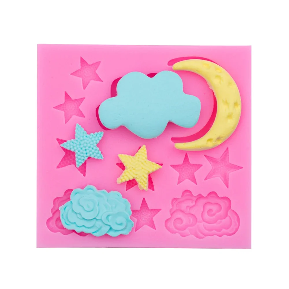 Candles Cloud Star Moon Candles Features Flexible Resin Soap Table Decoration Easy Demoulding Tabletop Decoration
Candles Cloud Star Moon Candles Features Flexible Resin Soap Table Decoration Easy Demoulding Tabletop Decoration