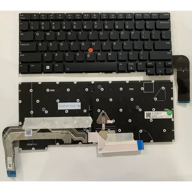 Keyboard for US Lenovo ThinkPad T14s Gen 3 21BR 21BS 21CQ 21CR
Keyboard for US Lenovo ThinkPad T14s Gen 3 21BR 21BS 21CQ 21CR