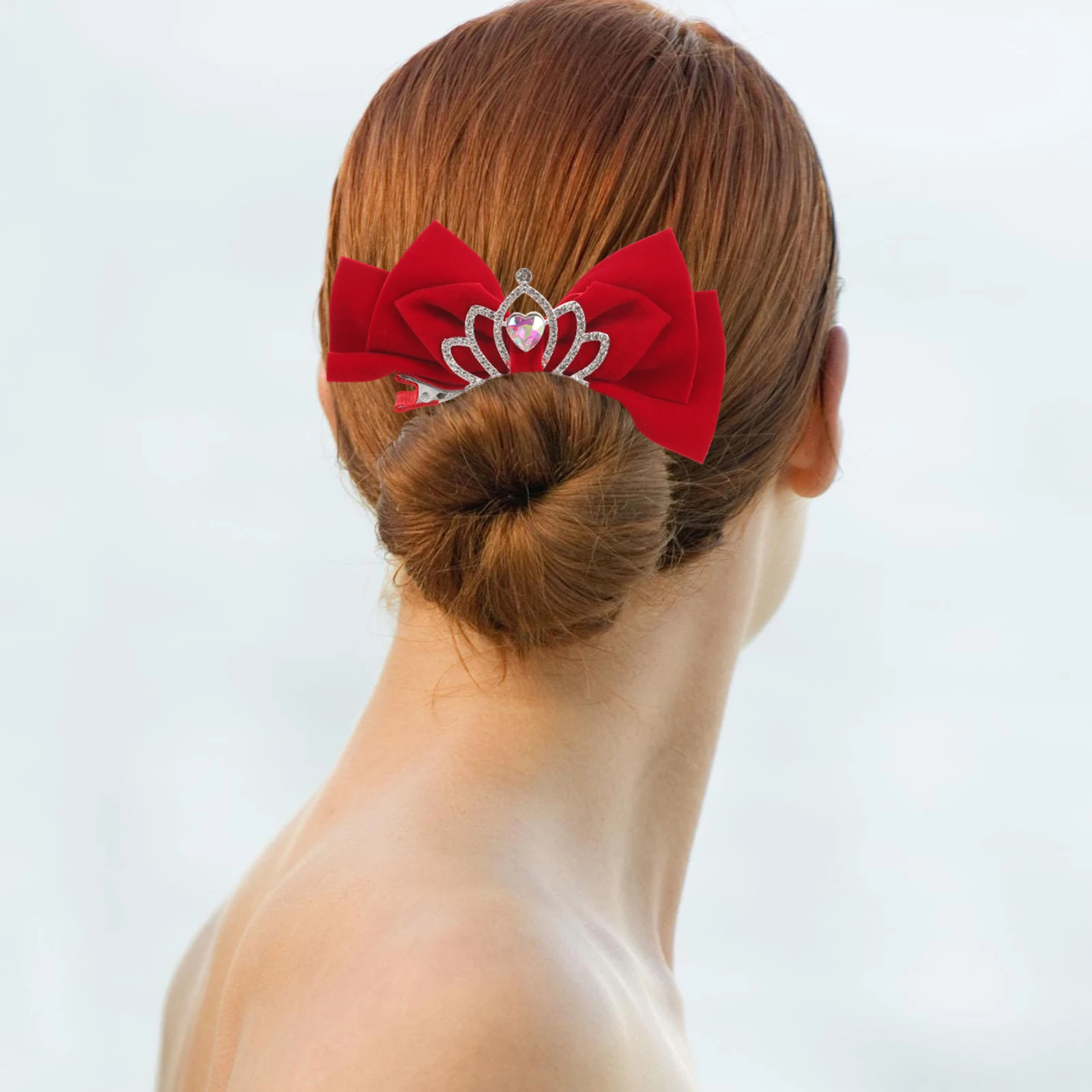 Crown Hair Accessory Bow Clips Red Vintage Rhinestone Kids Girls Hair Bows Toddler Decorative Accessories Baby Princess Style
Crown Hair Accessory Bow Clips Red Vintage Rhinestone Kids Girls Hair Bows Toddler Decorative Accessories Baby Princess Style