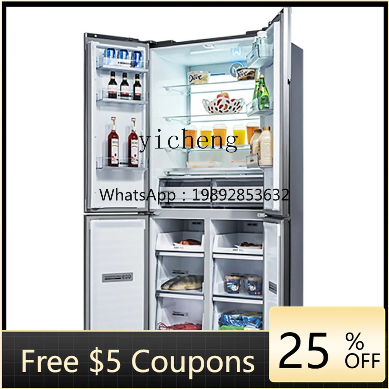 P30 G BCD-502WQ3S Comprehensive Thin M Fresh Cross Multi-door Refrigerator
P30 G BCD-502WQ3S Comprehensive Thin M Fresh Cross Multi-door Refrigerator