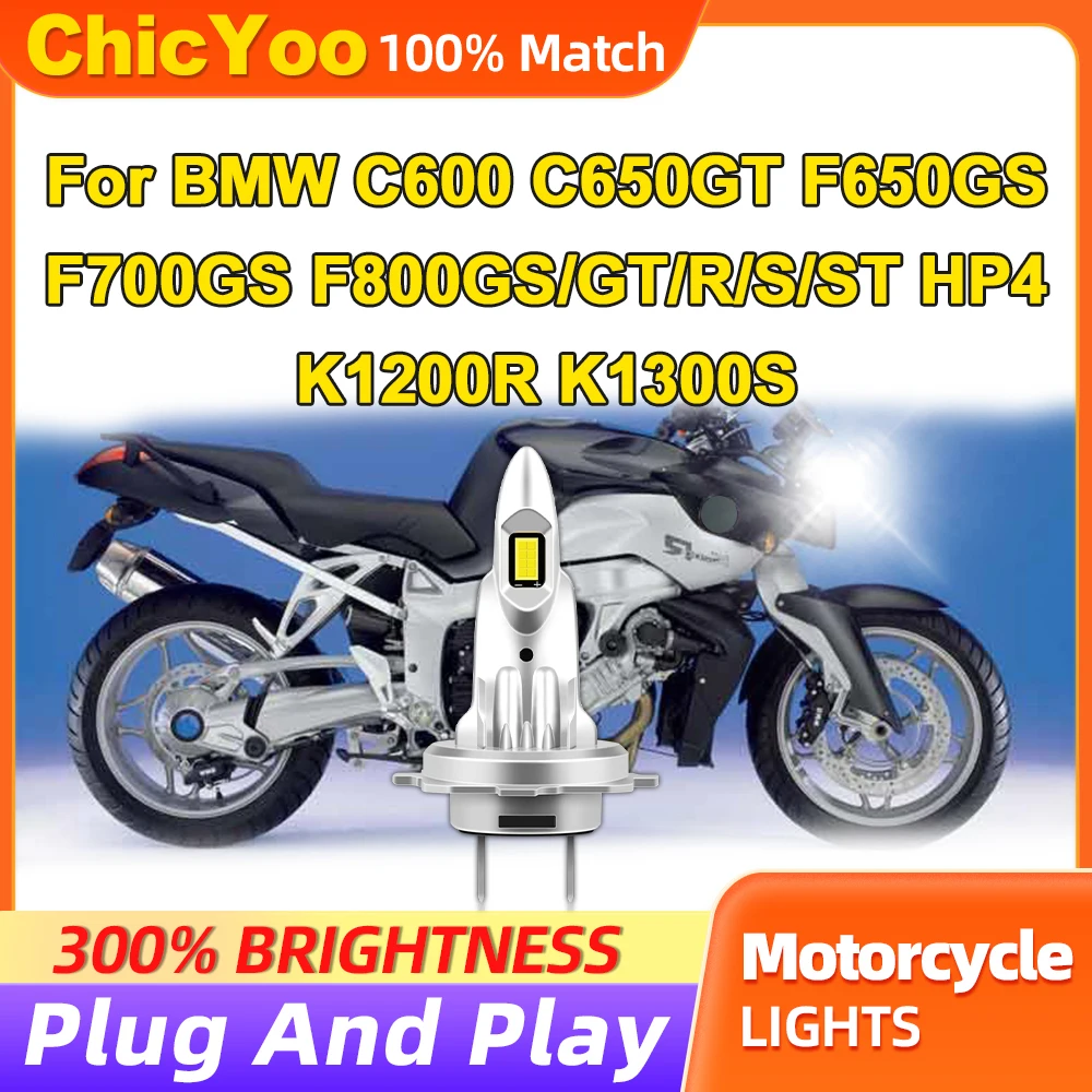 Led Headlight 60W Canbus No Error Motorcycle Lamp 6000K For BMW C600 C650GT F650GS F700GS F800GS/GT/R/S/ST HP4 K1200R K1300S
Led Headlight 60W Canbus No Error Motorcycle Lamp 6000K For BMW C600 C650GT F650GS F700GS F800GS/GT/R/S/ST HP4 K1200R K1300S