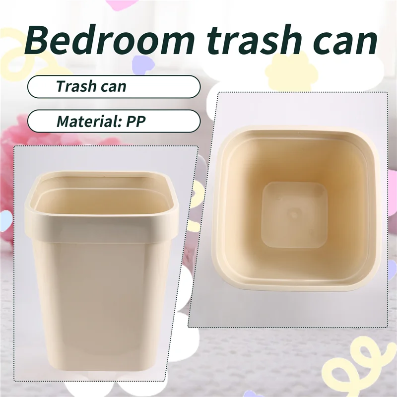 N09R-Cartoon Trash Can For Home Uncovered Trash Can With Pressure Ring Indoor Trash Can
N09R-Cartoon Trash Can For Home Uncovered Trash Can With Pressure Ring Indoor Trash Can