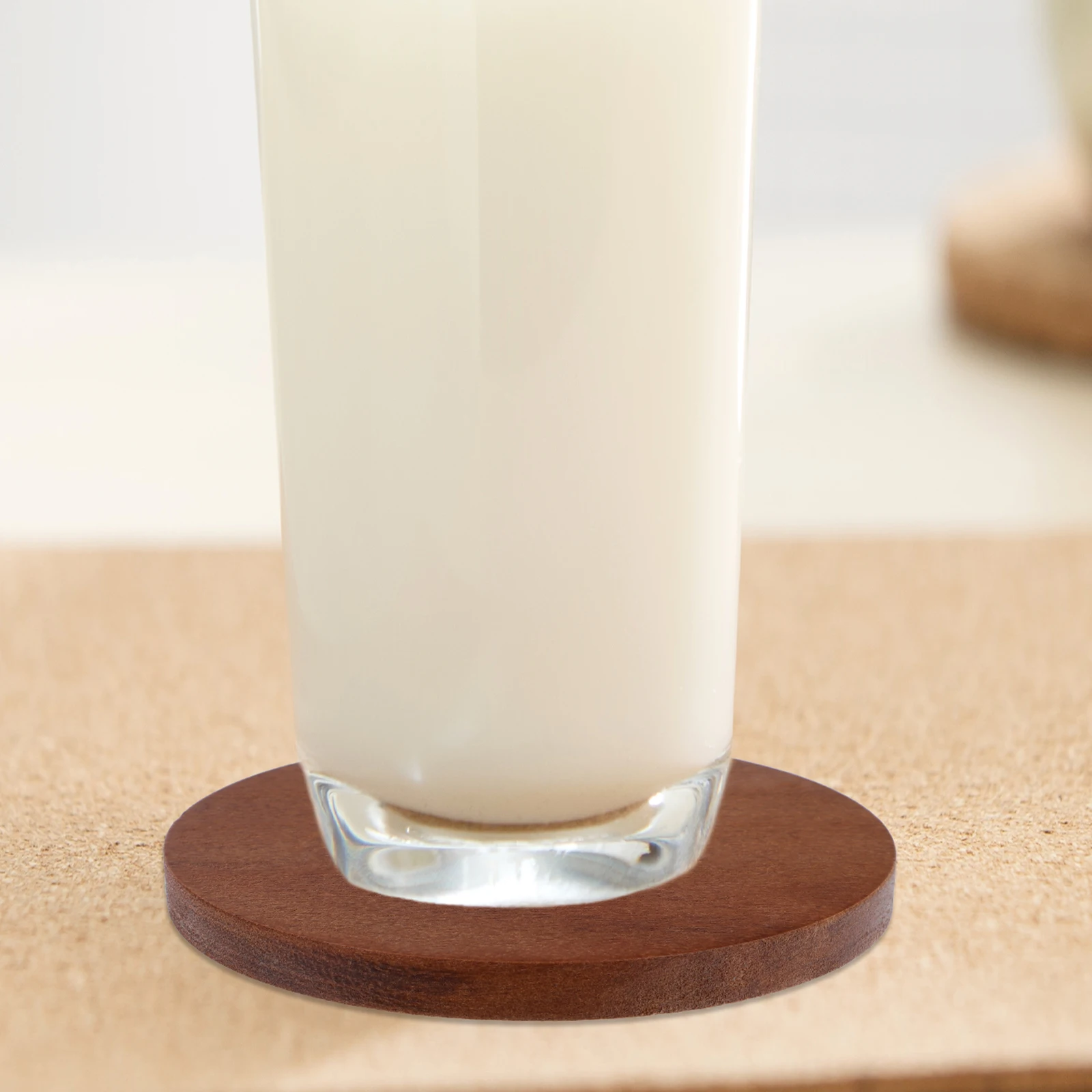 4pcs Round Wooden Coasters 10x10cm Heat Resistant Anti Slip Coffee Cup Mats Home Kitchen Protective Drink Mats Stylish Easy 
4pcs Round Wooden Coasters 10x10cm Heat Resistant Anti Slip Coffee Cup Mats Home Kitchen Protective Drink Mats Stylish Easy