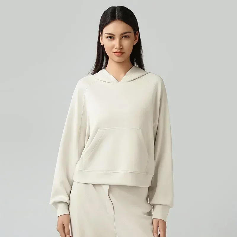 Lemon Autumn and Winter New Women's Casual All-match Hooded Sweat Loose Slimming Fitness Sports Yoga Top
Lemon Autumn and Winter New Women's Casual All-match Hooded Sweat Loose Slimming Fitness Sports Yoga Top