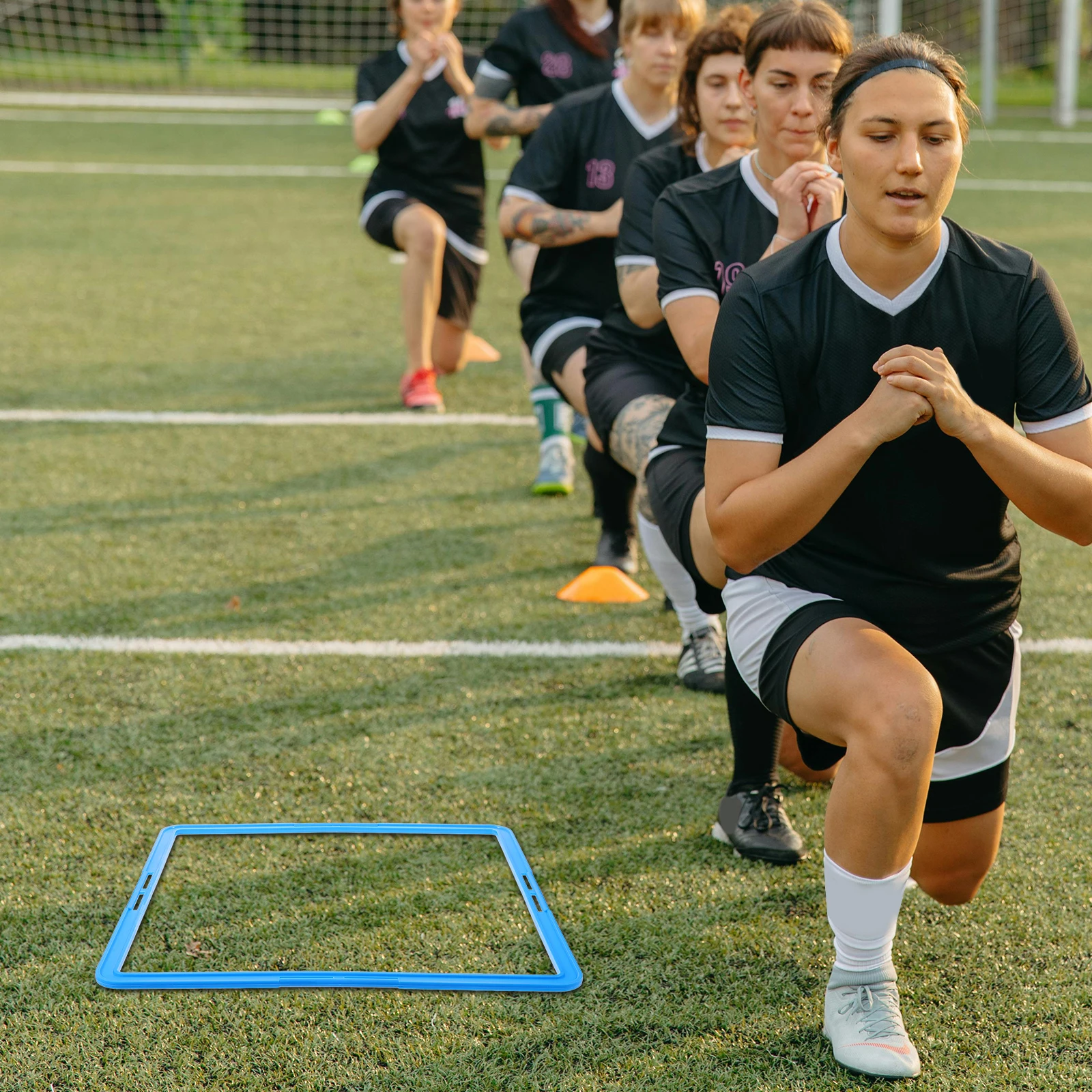 6pcs Football Training Circle Gym Rings 43cm Square Agility Rings Soccer Equipment Speed Agility Practice Sport Ring
6pcs Football Training Circle Gym Rings 43cm Square Agility Rings Soccer Equipment Speed Agility Practice Sport Ring