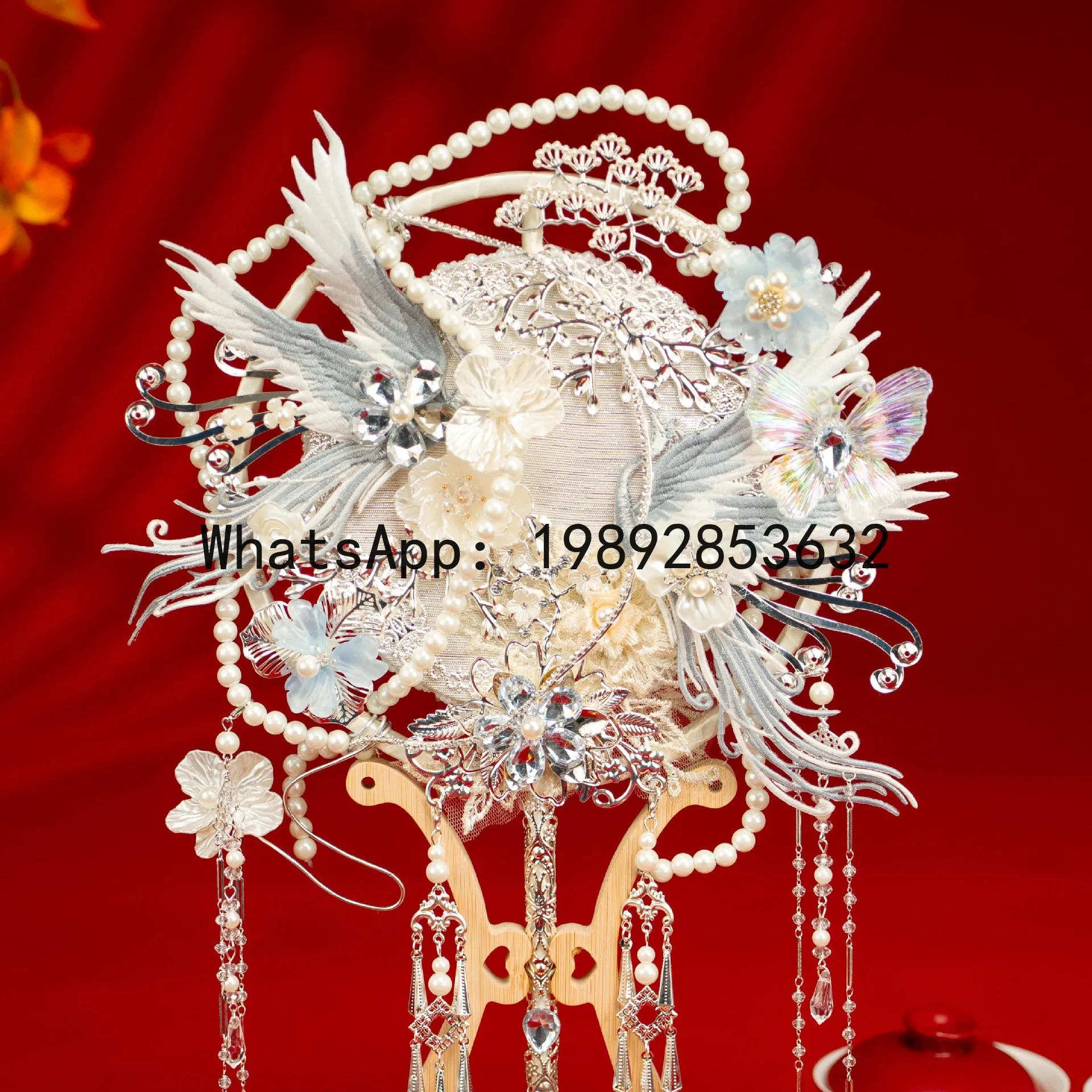 FS Bridal Fan Wedding Happy Fan Material Pack Handmade Chinese Ancient Xiuhe Wedding Finished Product
FS Bridal Fan Wedding Happy Fan Material Pack Handmade Chinese Ancient Xiuhe Wedding Finished Product