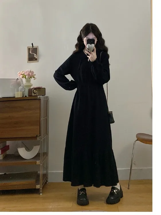 plus Size Knitted A-Line Dr Women's Autumn Winter New Sle Waist Cinching Chinese Button Long Dr Ci Commute Faion
plus Size Knitted A-Line Dr Women's Autumn Winter New Sle Waist Cinching Chinese Button Long Dr Ci Commute Faion