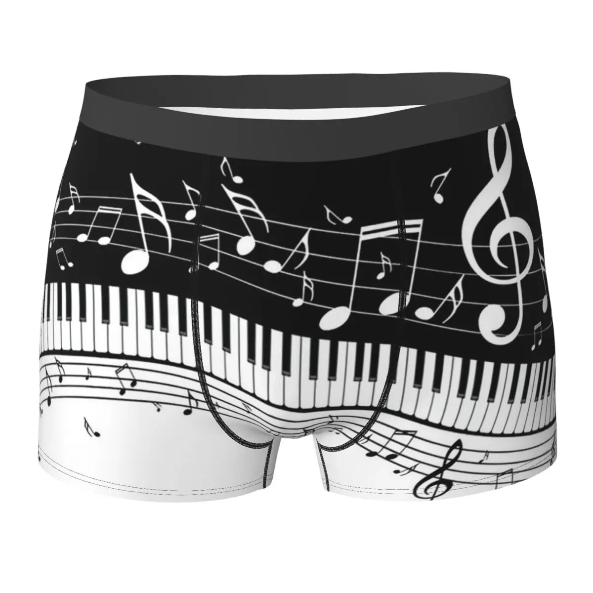 Boxer Underpants Shorts Abstract Piano Keys With Musical Notes Panties Male Soft Underwear for Homme Man Boyfriend Gifts
Boxer Underpants Shorts Abstract Piano Keys With Musical Notes Panties Male Soft Underwear for Homme Man Boyfriend Gifts