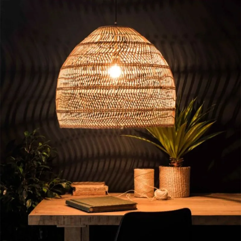 Chinese-style Zen tea room rattan chandelier hotel living room restaurant chandelier homestay pastoral Japanese-style r
Chinese-style Zen tea room rattan chandelier hotel living room restaurant chandelier homestay pastoral Japanese-style r