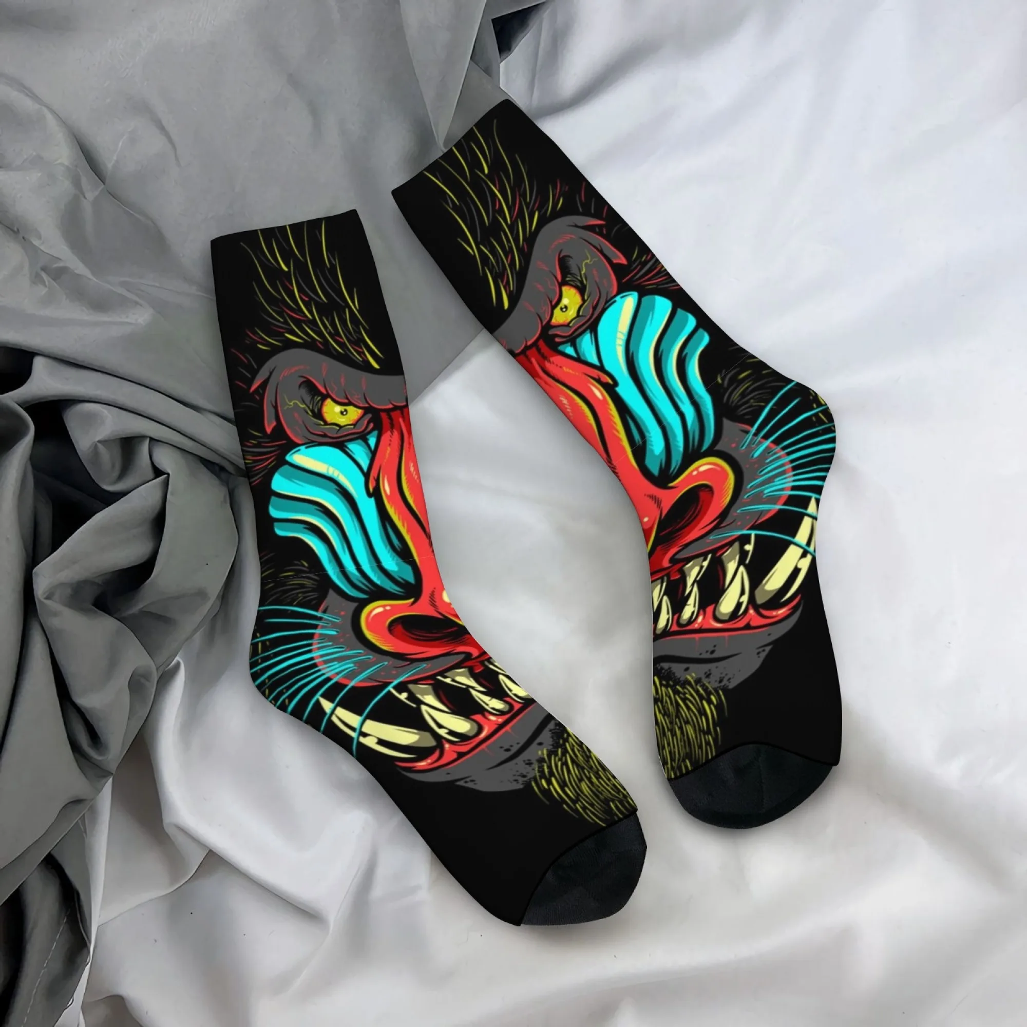Crazy Angry Gorilla Men's Socks Novelty Funny Compression Socks Harajuku Style Retro Casual Fashion Street Hip-Hop Socks Gift
Crazy Angry Gorilla Men's Socks Novelty Funny Compression Socks Harajuku Style Retro Casual Fashion Street Hip-Hop Socks Gift