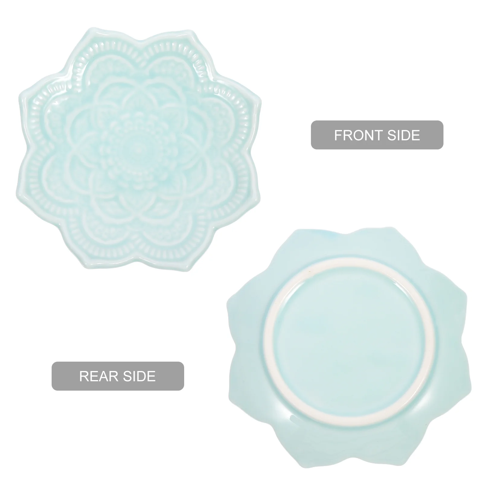 ceramic plate storage holder storage plate desktop storage tray decorative tray mandala flower shape container 
ceramic plate storage holder storage plate desktop storage tray decorative tray mandala flower shape container