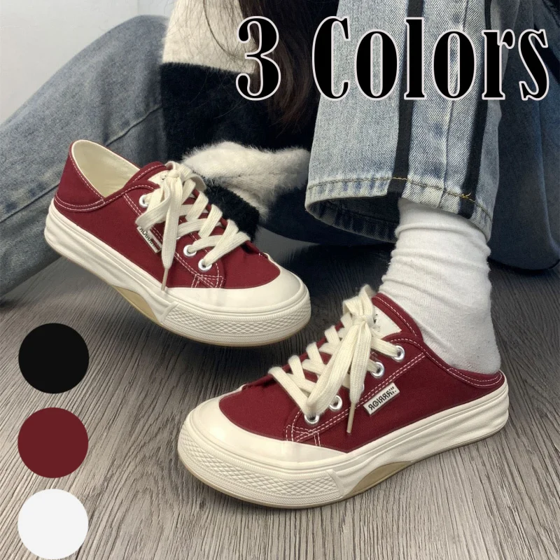 Lightweight Platform Canvas Shoes 2025 Spring Autumn Women's Soft Sole Anti-Slip White Sneakers Versatile Flats
Lightweight Platform Canvas Shoes 2025 Spring Autumn Women's Soft Sole Anti-Slip White Sneakers Versatile Flats