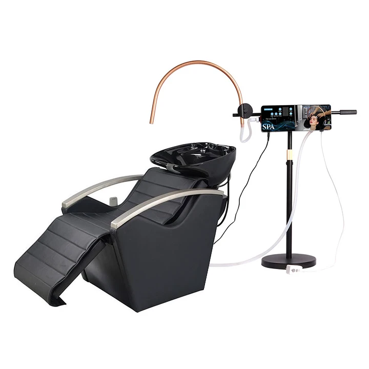 Mobile lifting water circulation waterfall with constant temperature outlet, suitable for hair styling equipment
Mobile lifting water circulation waterfall with constant temperature outlet, suitable for hair styling equipment