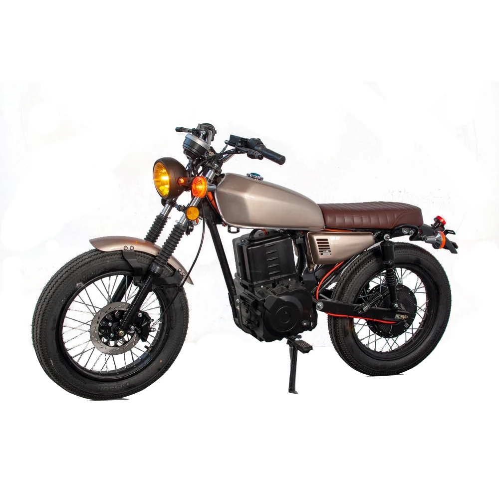 2000W 72V Vintage Electric Motorcycle Fashion Street Bike Touring Motorcycles Front and Rear Disc Brake
2000W 72V Vintage Electric Motorcycle Fashion Street Bike Touring Motorcycles Front and Rear Disc Brake