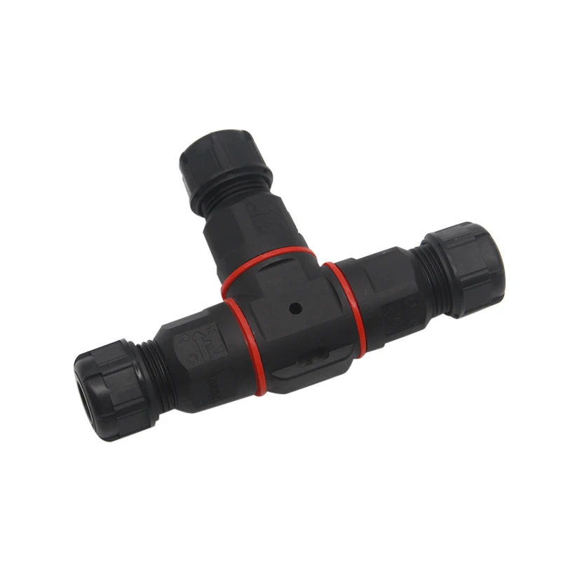 IP68 Waterproof T Type Connector 2 Pin 3 Pin Electrical Terminal Adapter Wire Screw and Soldering Pin connector for LED Light
IP68 Waterproof T Type Connector 2 Pin 3 Pin Electrical Terminal Adapter Wire Screw and Soldering Pin connector for LED Light
