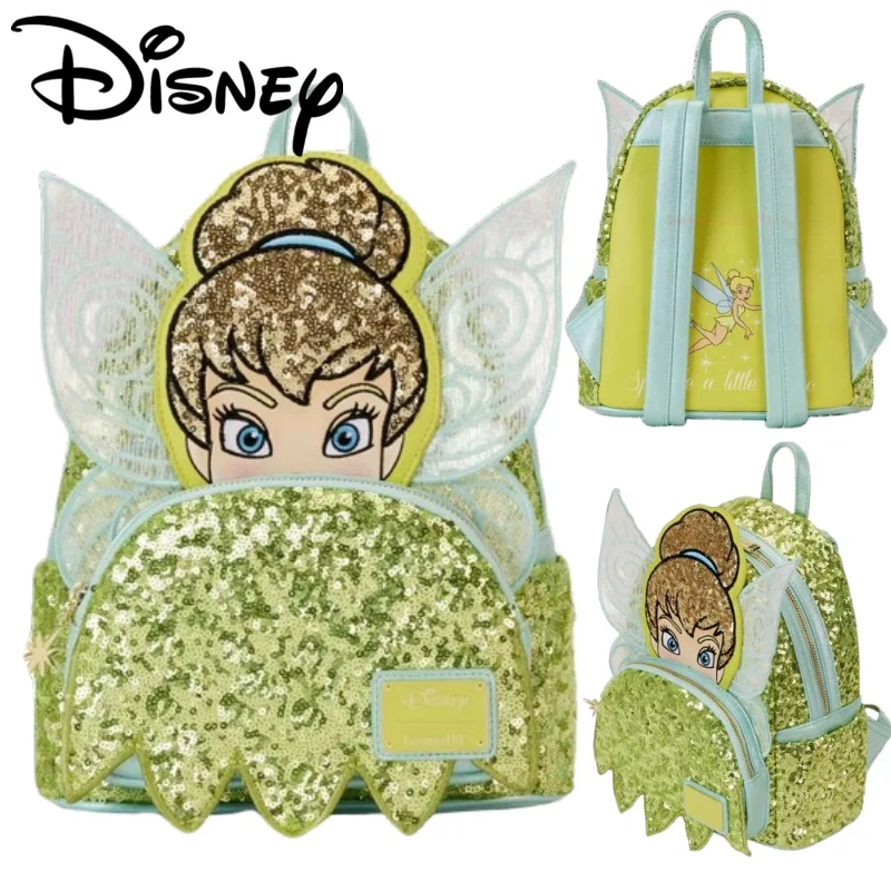 Новый мини-рюкзак Loungefly Tinker Bell с блестками для девочек, повседневный рюкзак, изысканный модный креативный подарок-сюрприз на день рождения
Новый мини-рюкзак Loungefly Tinker Bell с блестками для девочек, повседневный рюкзак, изысканный модный креативный подарок-сюрприз на день рождения