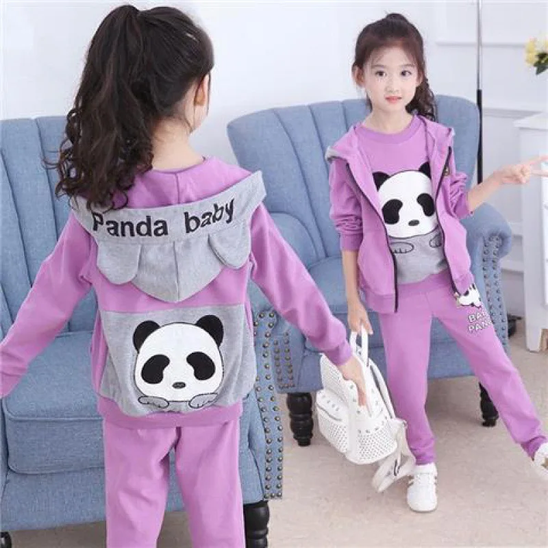 Girl Fashion Outfit 3Pcs Set Spring Autumn Toddler Girls Hooded Coat+T-shirt+Pants Students Tracksuit Boutique Girls Clothes
Girl Fashion Outfit 3Pcs Set Spring Autumn Toddler Girls Hooded Coat+T-shirt+Pants Students Tracksuit Boutique Girls Clothes