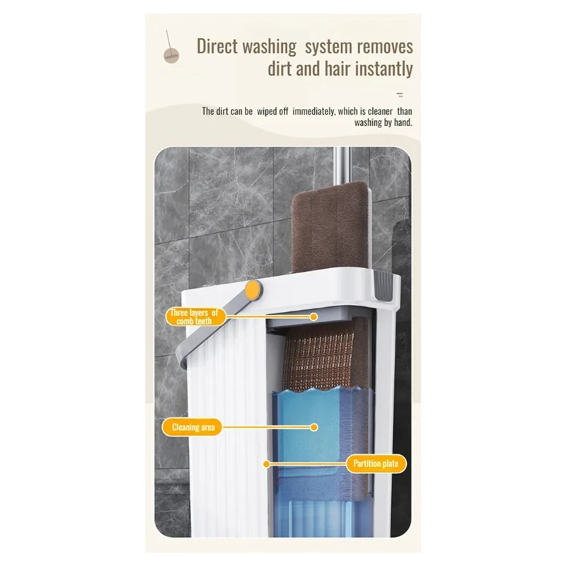 SOFT-Побутовая плоская швабра, набор инструментов для мытья полов с функцией громкой связи, волшебное плоское вращающееся ведро для мытья полов с самовыжиманием
SOFT-Побутовая плоская швабра, набор инструментов для мытья полов с функцией громкой связи, волшебное плоское вращающееся ведро для мытья полов с самовыжиманием