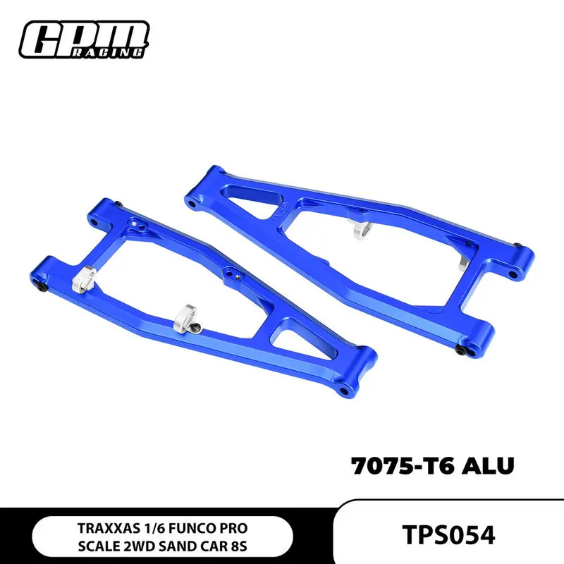 Gpm 1/6 Funco Two Wheel Drive Desert Truck Aluminum Alloy 7075 Front Upper Swing Arm
Gpm 1/6 Funco Two Wheel Drive Desert Truck Aluminum Alloy 7075 Front Upper Swing Arm