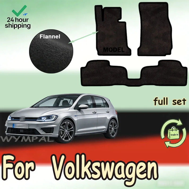 Flannel Car Floor Mats For VW Volkswagen Golf 7 E-Golf GTE GTD GTI R Mk7 5 Door 2014~2019 Hatchback Anti-slip Rugs Foot Auto Acc
Flannel Car Floor Mats For VW Volkswagen Golf 7 E-Golf GTE GTD GTI R Mk7 5 Door 2014~2019 Hatchback Anti-slip Rugs Foot Auto Acc