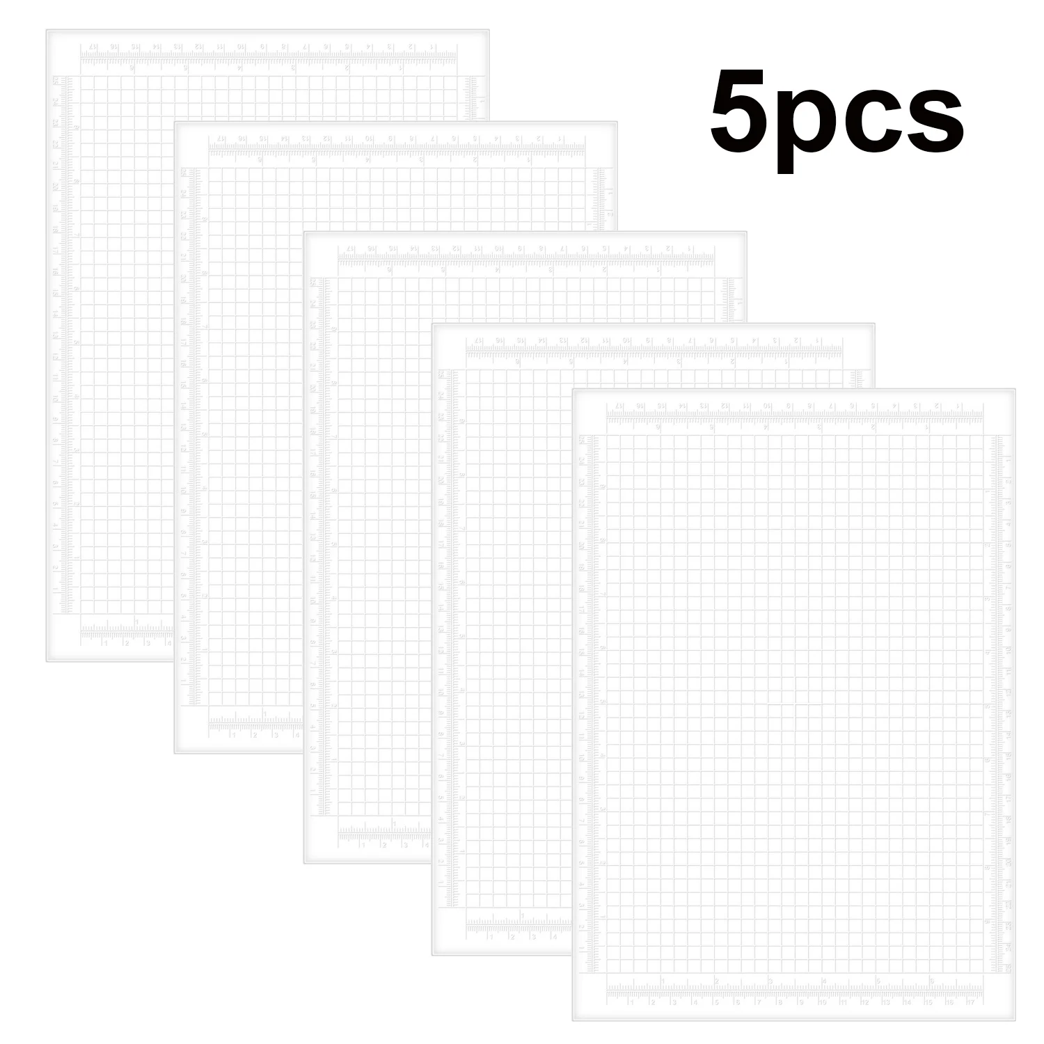 5pcs Bulk A4 Clear Photopolymer Sticky Mat for Stencil Stamp, Reusable Anti-Slip Grip Mat for Stamping, Stenciling & Card Making
5pcs Bulk A4 Clear Photopolymer Sticky Mat for Stencil Stamp, Reusable Anti-Slip Grip Mat for Stamping, Stenciling & Card Making