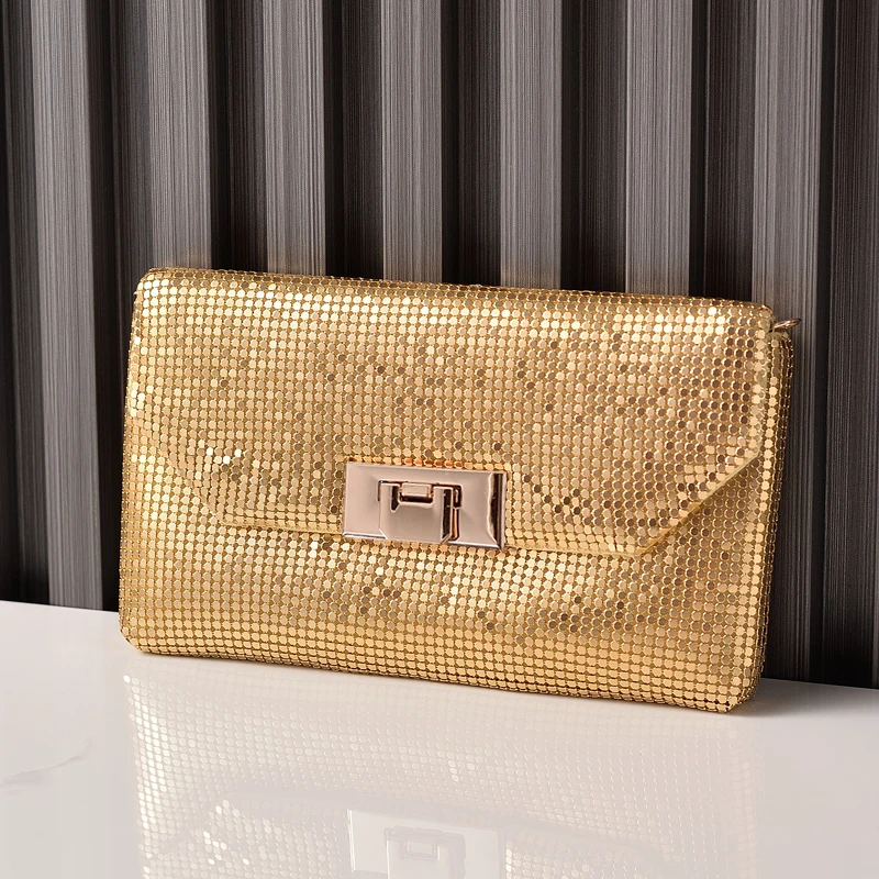 Golden Party Clutch Bling Small Women's Bag Messenger Evening Shoulder Wallets Luxury Brands Light Bag Sequin Elegant Handbag
Golden Party Clutch Bling Small Women's Bag Messenger Evening Shoulder Wallets Luxury Brands Light Bag Sequin Elegant Handbag