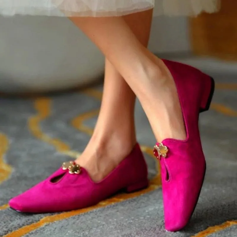 Ladies Flat Shoes Round Toe Solid Color Single Retro Elegant Casual Office Shoes Lazy Shoe Covers Wear Shoes Women Plus Size 43
Ladies Flat Shoes Round Toe Solid Color Single Retro Elegant Casual Office Shoes Lazy Shoe Covers Wear Shoes Women Plus Size 43