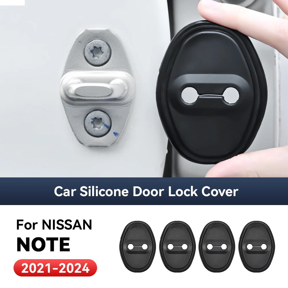 4pcs Car Decorat Accessories Silicone Protecte Auto Door Lock Latch Shock Absorber Cover For NISSAN Note 2021-2024
4pcs Car Decorat Accessories Silicone Protecte Auto Door Lock Latch Shock Absorber Cover For NISSAN Note 2021-2024