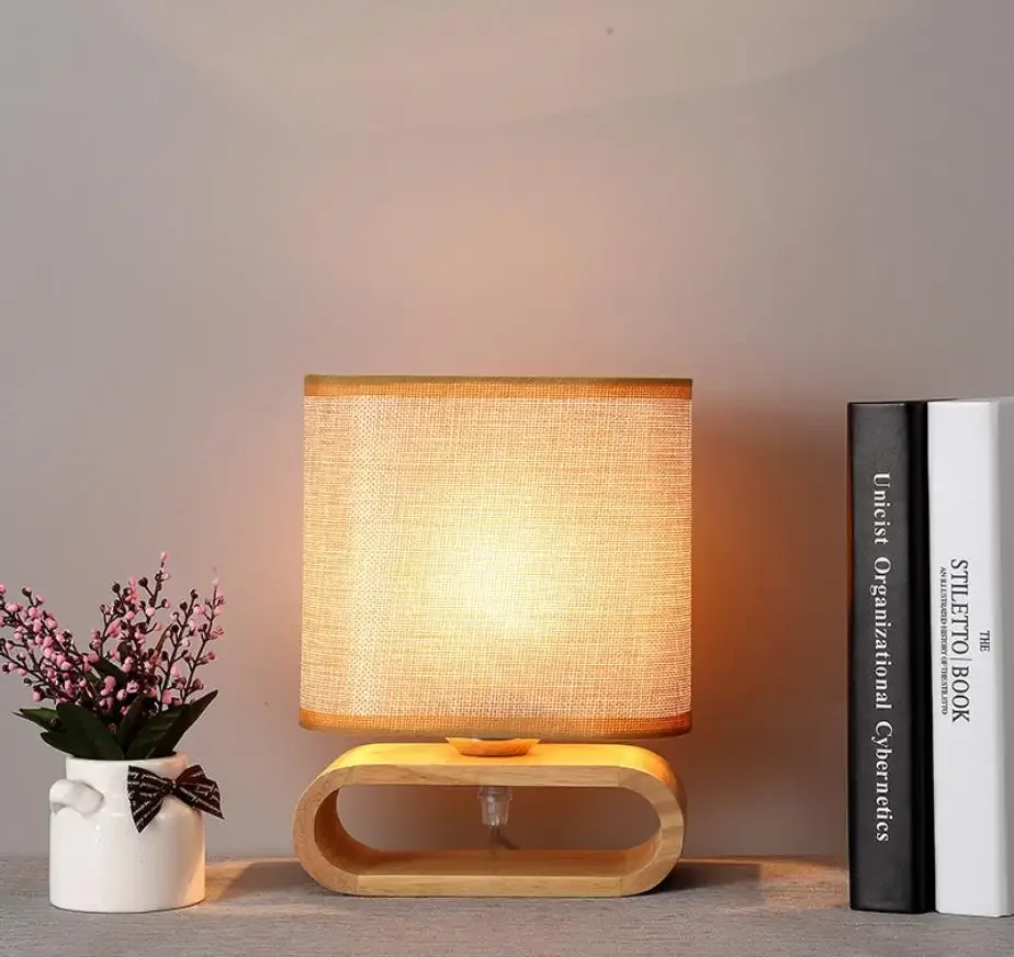 Nordic Solid Wood Table Lamp Japanese Bedroom Bedside Lamp Modern Simple Solid Wood Lamp
Nordic Solid Wood Table Lamp Japanese Bedroom Bedside Lamp Modern Simple Solid Wood Lamp