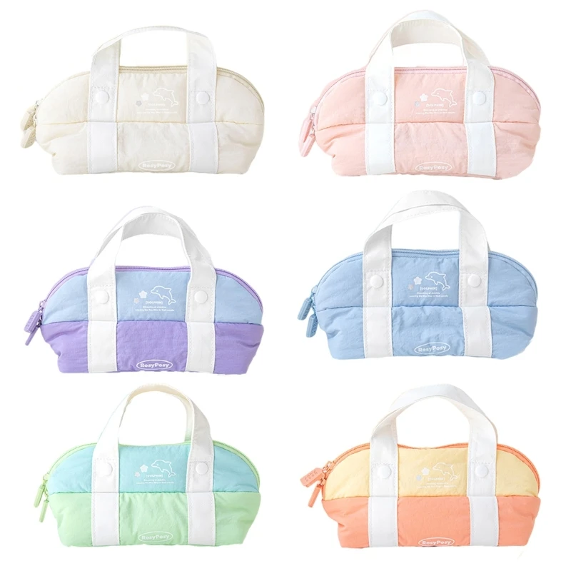 Soft Pen Bag Simple Stationery Bag Large Capacity Pencil Case Handheld Pencil School Office Supplies for Students
Soft Pen Bag Simple Stationery Bag Large Capacity Pencil Case Handheld Pencil School Office Supplies for Students